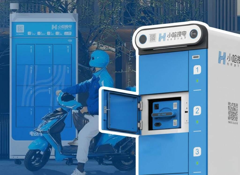 HelloSwap Smart Battery Swap Cabinet
